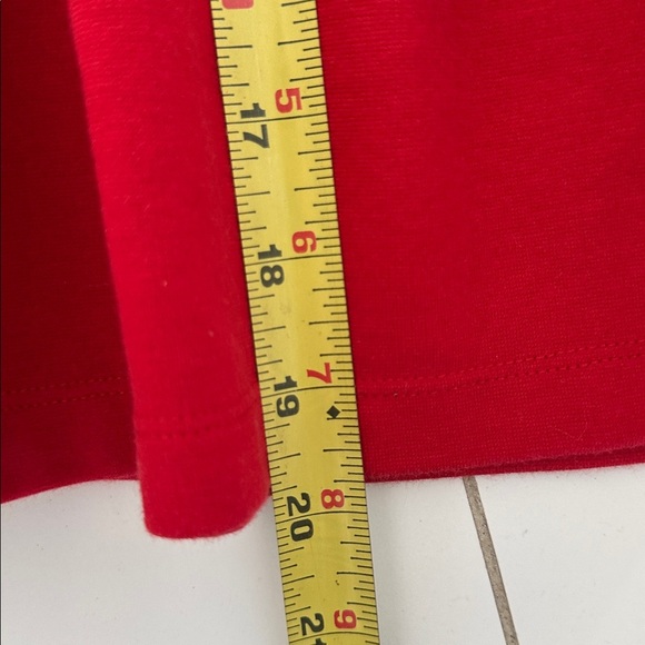 Janie & Jack Red Fur Collar Dress with bows 3T - Picture 6 of 6